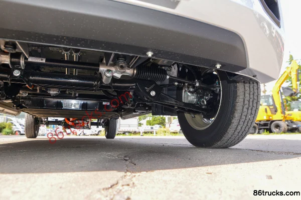 Foton Q Split Body 2.5m Double Row Pure Electric Stake Mini Truck Aiyike 50.23kWh 4X2(6 wheels) Chassis (3) | 86Trucks