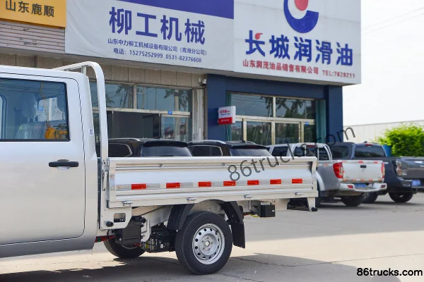 Foton Q Split Body 2.5m Double Row Pure Electric Stake Mini Truck Aiyike 50.23kWh 4X2(6 wheels) (1) | 86Trucks