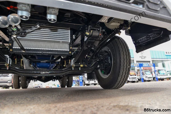 Sinotruk HOWO Hanjiang 2019 150 ch 4X2(6 roues) camion léger à ridelles 4,15 m cabine simple (cabine étroite) Châssis (3) | 86Trucks