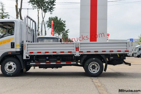 Sinotruk HOWO Hanjiang 2019 150 ch 4X2(6 roues) camion léger à ridelles 4,15 m cabine simple (cabine étroite) Carrosserie (2) | 86Trucks