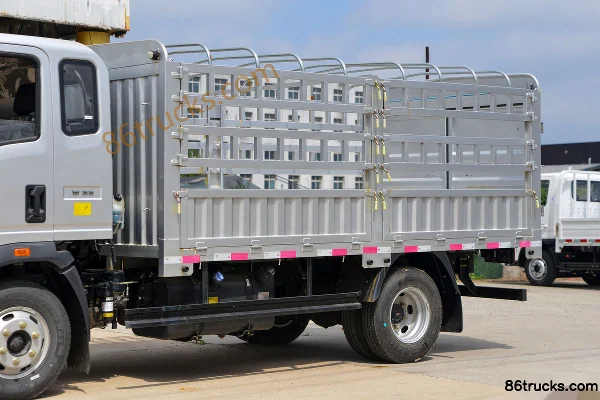 Sinotruk HOWO Hanjiang M 145 hp 4X2(6 wheels) 3.65m single-row cage cargo light truck (WLY 8-speed) Body (2) | 86Trucks