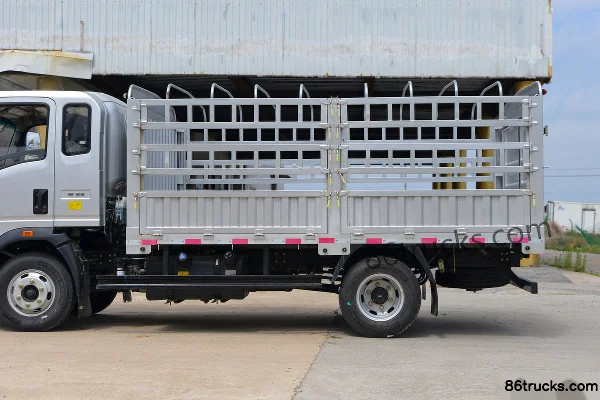 Sinotruk HOWO Hanjiang M 145 hp 4X2(6 wheels) 3.65m single-row cage cargo light truck (WLY 8-speed) Body (1) | 86Trucks