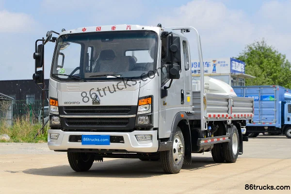 Sinotruk HOWO Hanjiang M2 2.3L diesel 148 ch 4X2(6 roues) WLY 5 vitesses camion porteur plateau 4,15 m monoplace Extérieur (3) | 86Trucks