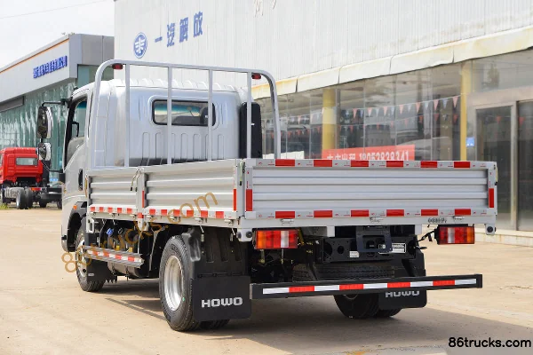 Sinotruk HOWO Hanjiang M2 2.3L diesel 148 ch 4X2(6 roues) WLY 5 vitesses camion porteur plateau 4,15 m monoplace Carrosserie (3) | 86Trucks