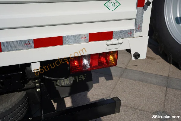 Feidi MV5 2L CNG 150hp 4X2(6 wheels) Fast Gear 8-speed 3.85m single-row panel van light truck Body (3) | 86Trucks