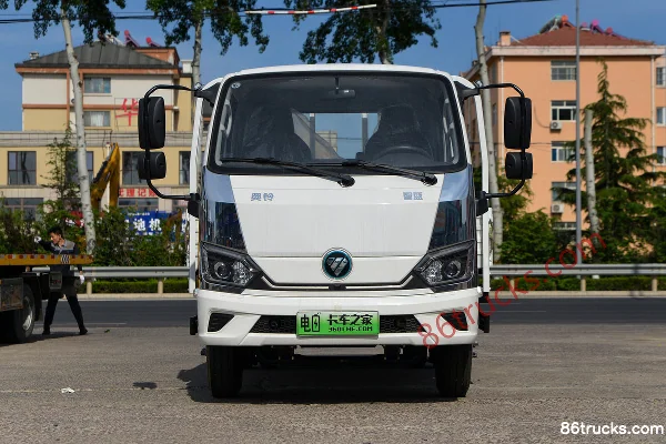 Foton Zhilan EM 3.94m Semi-cab Pure Electric Panel Van Micro Truck Yiwei 81.59kWh 4X2(6 wheels) Exterior (2) | 86Trucks
