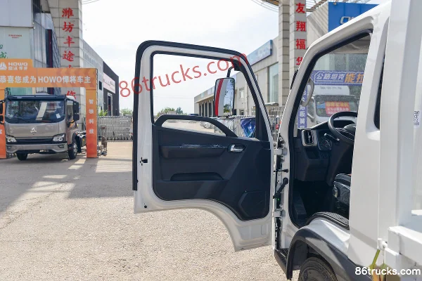 Foton Zhilan EM 3.94m Semi-cab Pure Electric Panel Van Micro Truck Yiwei 81.59kWh 4X2(6 wheels) (1) | 86Trucks