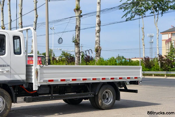 Foton Zhilan EM 3.94m Semi-cab Pure Electric Panel Van Micro Truck Yiwei 81.59kWh 4X2(6 wheels) Body (1) | 86Trucks