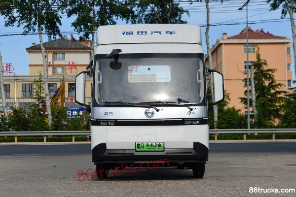 Foton Extreme Electric Standard Top 4.2m Single Row Pure Electric Cage Cargo Light Truck CATL 140.41kWh 4X2(6 wheels) Exterior (2) | 86Truck