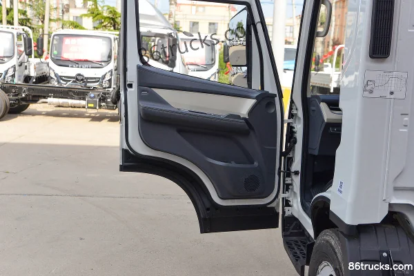 Foton Extreme Electric Standard Top 4.2m Single Row Pure Electric Cage Cargo Light Truck CATL 140.41kWh 4X2(6 wheels) Cab (3) | 86Trucks