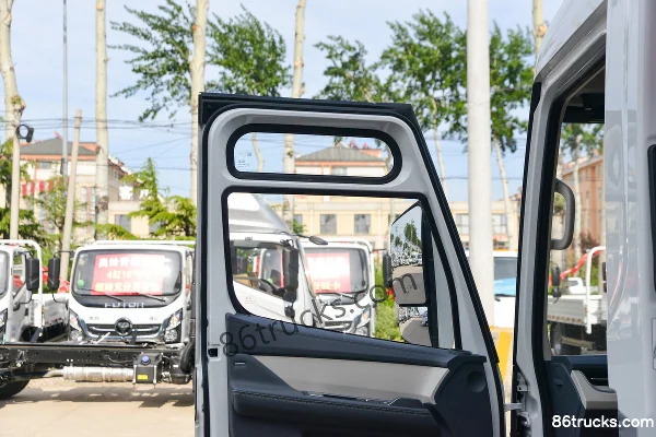Foton Extreme Electric Standard Top 4.2m Single Row Pure Electric Cage Cargo Light Truck CATL 140.41kWh 4X2(6 wheels) Cab (2) | 86Trucks