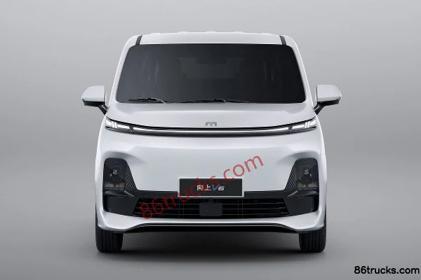 XinYuan Xiangshang V6 2026 Model Standard Type 6-Seat Pure Electric Light Bus CATL 41.86kWh Exterior (2) | 86Trucks