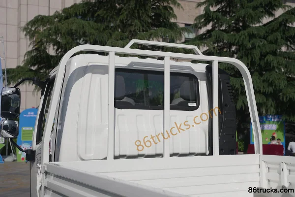 Feidi MV3 2L CNG 122hp 4X2(6 wheels) WLY 5-speed 4.15m single-row flatbed light truck Body (1) | 86Trucks