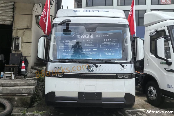 Foton Jidian Biaoding 4.2m Single Row Pure Electric Van Light Truck CATL 100kWh 4X2(6 wheels) Exterior (2) | 86Trucks