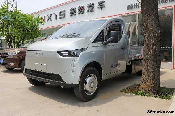 Lingshi Auto Gold Truck 2026 model 3.8m single-row electric flatbed micro truck CATL 70.59kWh 4X2(6 wheels) Exterior (3) | 86Trucks