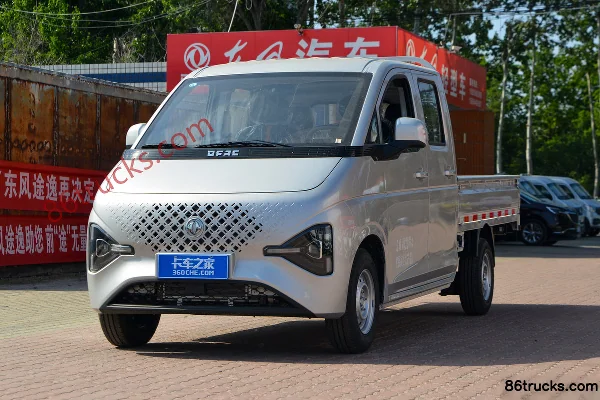 Dongfeng T7 1,6 L essence 122 ch 4X2(6 roues) 3,19 m camionnette de vente à cabine simple Extérieur (3) | 86Trucks