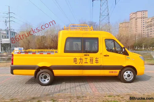 JAC 6 Series 2.5T Diesel 165hp 9-Seat Service Vehicle Extérieur (3) | 86Trucks