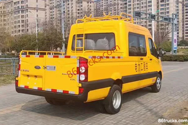JAC 6 Series 2.5T Diesel 165hp 9-Seat Service Vehicle Extérieur (2) | 86Trucks