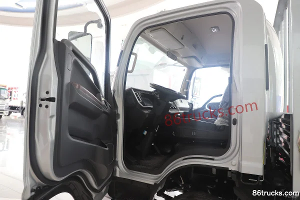 JAC Shuailing S9 170 ch 4X2(6 roues) camion léger plateau 4,18 m cabine simple (Fast Gear 8 vitesses) (2) | 86Trucks