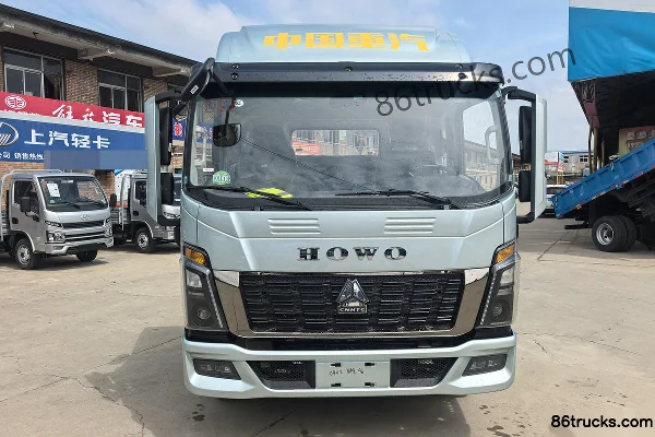 Sinotruk Tongshuai 2.5L Diesel 185 hp 4X2(6 wheels) Sinotruk 12-speed AMT Automatic 3.85m Semi-row Stake Light Truck Exterior (2) | 86Trucks