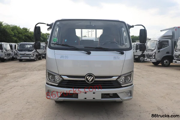Foton Xin Jieyun Roi du sous-sol 2,5L diesel 155 ch 4X2(6 roues) 6 vitesses 4,17 m cabine simple camion léger plateau Extérieur (2) | 86Truc