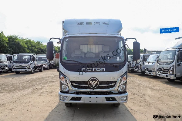 Foton Aoling New Jieyun Youth Invincible Edition 150hp 4X2(6 wheels) 4.14m single-row van light truck Exterior (2) | 86Trucks