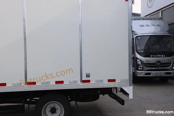 Foton Aumark M 2.0L 144 hp 4X2(6 wheels) Gasoline 3.815m Single Row Box Mini Truck Body (2) | 86Trucks