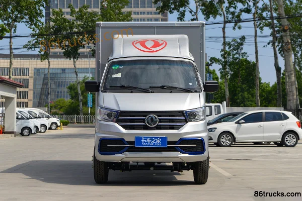 Dongfeng W08 1.6L Gasoline 123 hp 4X2(6 wheels) WLY 5-speed Hydraulic Brake 3.7m Single Row Van Mini Truck Exterior (2) | 86Trucks
