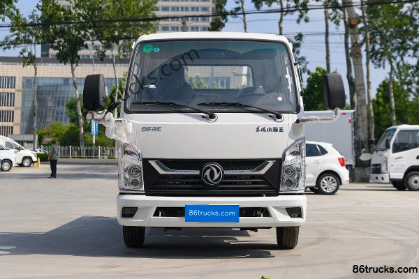 Dongfeng W17 1.6L Gasoline 123 hp 4X2(6 wheels) Mengwo 5-Speed Hydraulic Brake 3.78m Crew Cab Flatbed Mini Truck Exterior (2) | 86Trucks