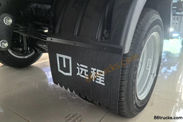 FARIZON Xingzhi F3E Édition 2025 Smart Version frein hydraulique 3,82 m cabine simple camion à ridelles électrique pur 56kWh CATL 4X2(6 roue