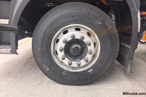 Dongfeng Tianlong KL 6X4(10 roues) High Roof Pure Electric Tractor Truck CATL 400kWh Châssis (3) | 86Trucks