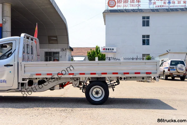 Huolala Duola 3m8 Feiyue Edition Hydraulic Brake 3.8m Single Row Pure Electric Flatbed Micro Truck CATL 56kWh 4X2(6 wheels) Body (2) | 86Tru