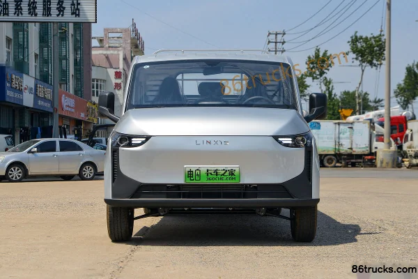 Huolala Duola Small Truck Leap Edition 3.355m Single Row Pure Electric Flatbed Mini Truck CATL 56kWh 4X2(6 wheels) Exterior (2) | 86Trucks