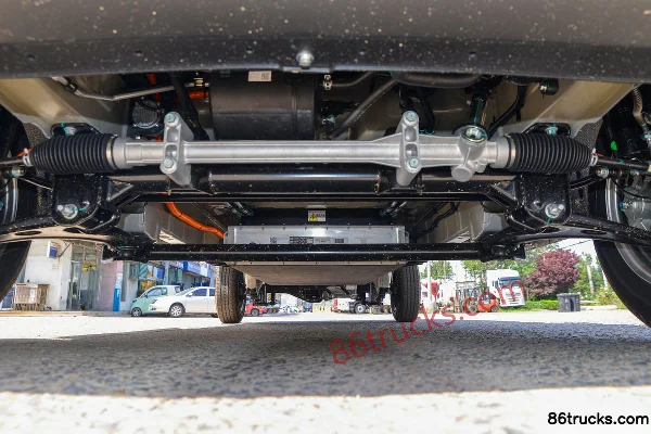 Huolala Duola Small Truck Leap Edition 3.355m Single Row Pure Electric Flatbed Mini Truck CATL 56kWh 4X2(6 wheels) Chassis (1) | 86Trucks