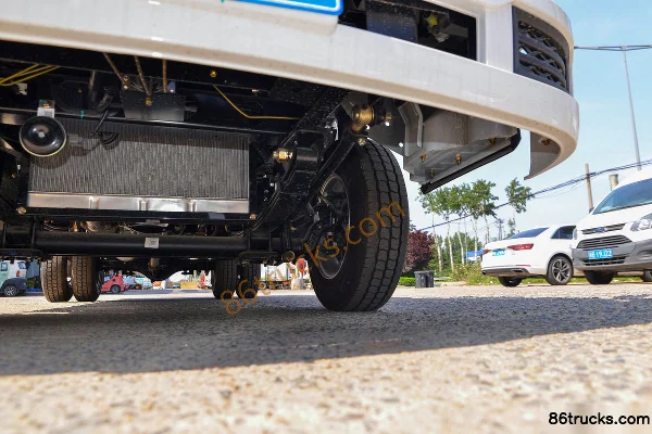 Kama K1 1.6L 120 ch 4X2(6 roues) essence camion plateau micro benne 3,56 m cabine simple Châssis (3) | 86Trucks