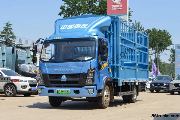 Sinotruk Hanjiang H400 4.2m Single Row Pure Electric Cage Van Light Truck CATL 140.41kWh 4X2(6 wheels) Exterior (3) | 86Trucks