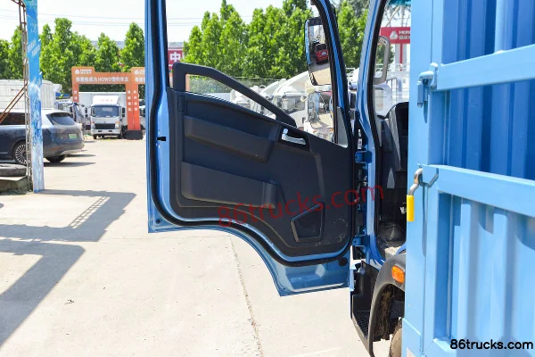 Sinotruk Hanjiang H400 4.2m Single Row Pure Electric Cage Van Light Truck CATL 140.41kWh 4X2(6 wheels) Cab (2) | 86Trucks