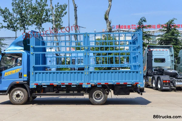 Sinotruk Hanjiang H400 4.2m Single Row Pure Electric Cage Van Light Truck CATL 140.41kWh 4X2(6 wheels) Body (2) | 86Trucks
