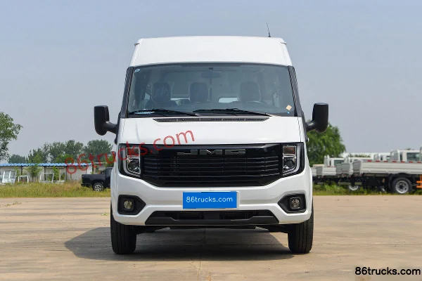 JMC Fushun 2026 Commercial Transport 2T Diesel 146hp 6/7-Seat Mid-Wheelbase Mid-High Roof Manual Dual Rear Doors Light Bus Exterior (2) | 86