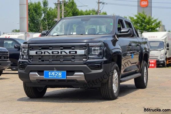 JMC Da Dao 2026 Quannengzhe Shuxiang 2.5T Diesel 211 hp Auto 4WD Long Wheelbase Double Cab Pickup (3) | 86Trucks