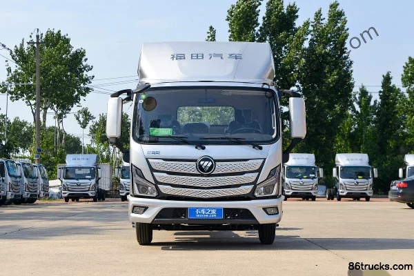 Foton Aumark S1 Series Zhiying Edition 131 hp 4X2(6 wheels) 3.83m Semi-Crew Cab Cargo Truck with Grille Exterior (2) | 86Trucks