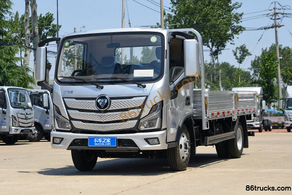 Foton S1 Changying Edition 2.5L Diesel 165 hp 4X2(6 wheels) 6-Speed 4.17m Single Row Flatbed Light Truck Exterior (3) | 86Trucks