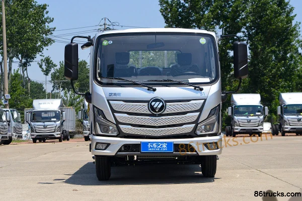 Foton S1 Changying Edition 2.5L Diesel 165 hp 4X2(6 wheels) 8-Speed 3.83m Semi-Row Flatbed Light Truck Exterior (2) | 86Trucks