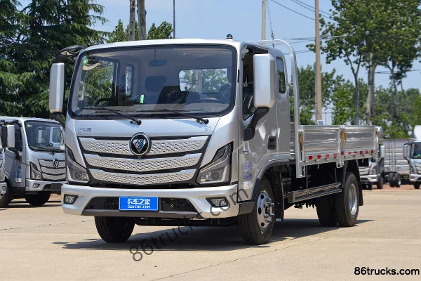 Foton S1 Changying Edition 2.5L Diesel 189 hp 4X2(6 wheels) WLY 6-speed Air Brake 3.83m Semi-row Panel Light Truck Exterior (3) | 86Trucks