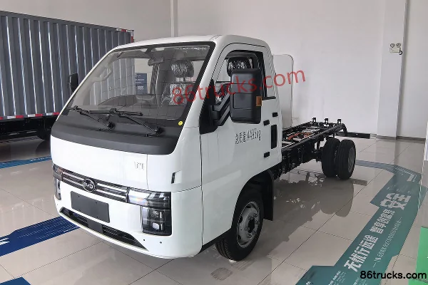 BYDT4 Tech Edition 3.99m Single Row Pure Electric Flatbed Light Truck BYD 62kWh 4X2(6 wheels) Exterior (3) | 86Trucks
