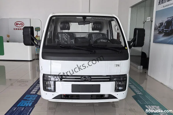 BYDT4 Tech Edition 3.99m Single Row Pure Electric Flatbed Light Truck BYD 62kWh 4X2(6 wheels) Exterior (2) | 86Trucks