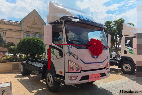 FAW Jiefang Hu 6G Heavy-Duty Edition 4.16m Single Row Pure Electric Van Truck Fudi 150.834kWh 4X2(6 wheels) Exterior
