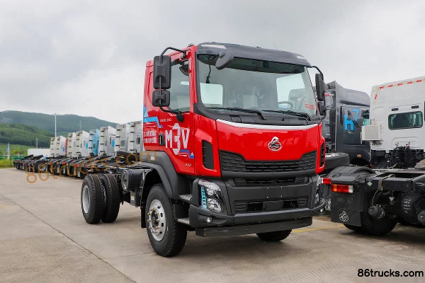 Dongfeng M3V 6.4L Diesel 300hp 4X2(6 wheels) Fast Gear 10-Speed 5m Dump Truck Exterior