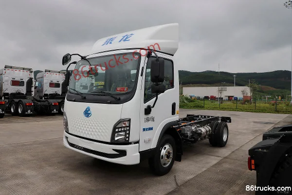 Dongfeng Yiwei 2 Air Brake 4.165m Single Row Pure Electric Van Light Truck CATL 100.46kWh 4X2(6 wheels) Exterior (3) | 86Trucks