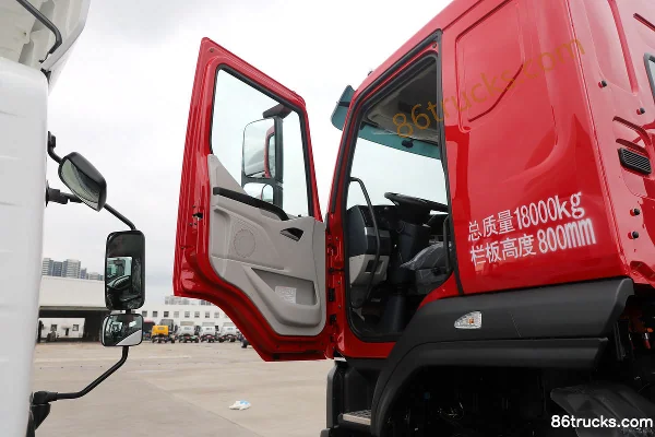 Dongfeng H5 4X2(6 wheels) 5.3m Semi-Cab Electric Dump Truck CATL 310.66kWh (1) | 86Trucks